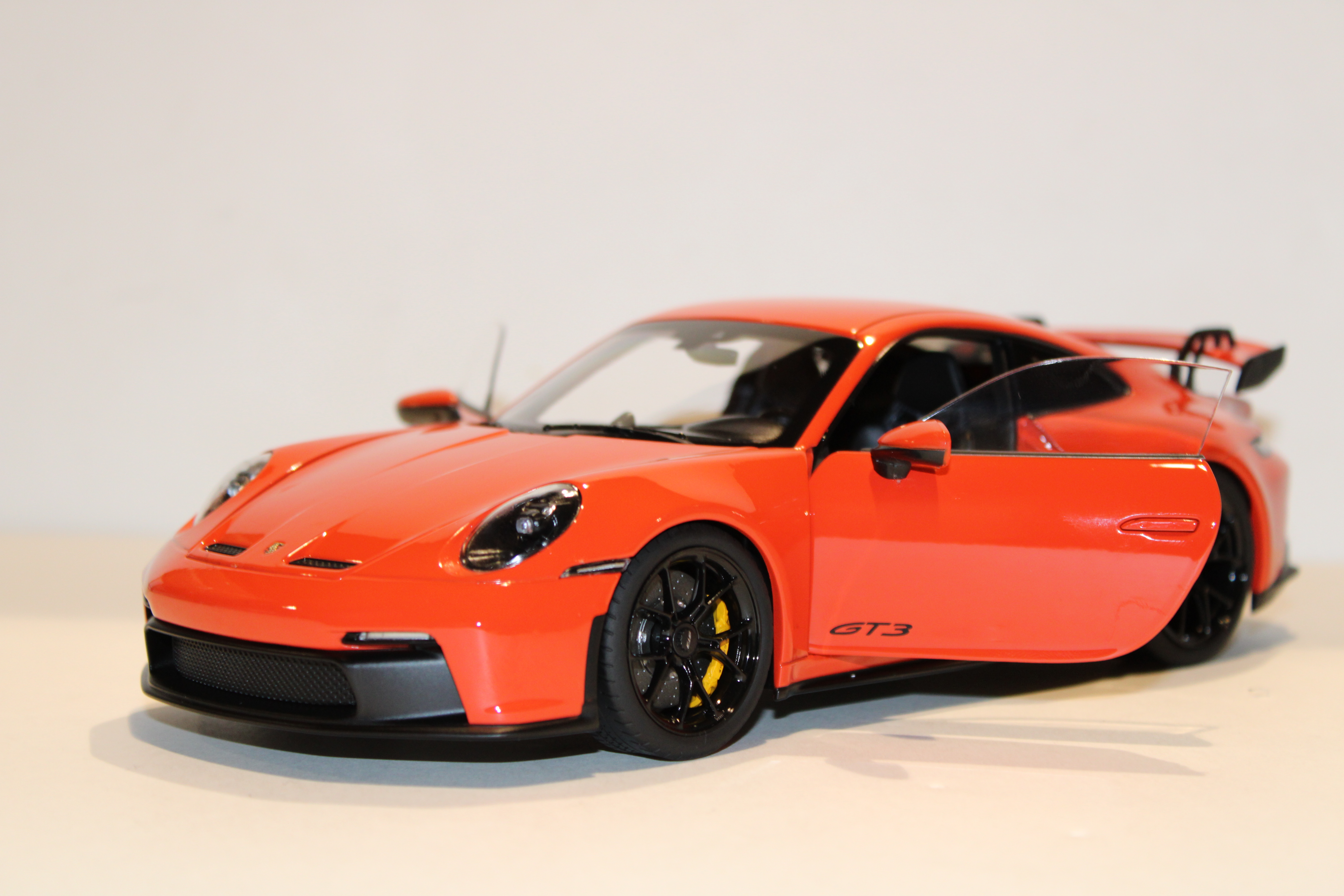 PORSCHE 911 GT3 ORANGE 2021 NOREV 1/18°