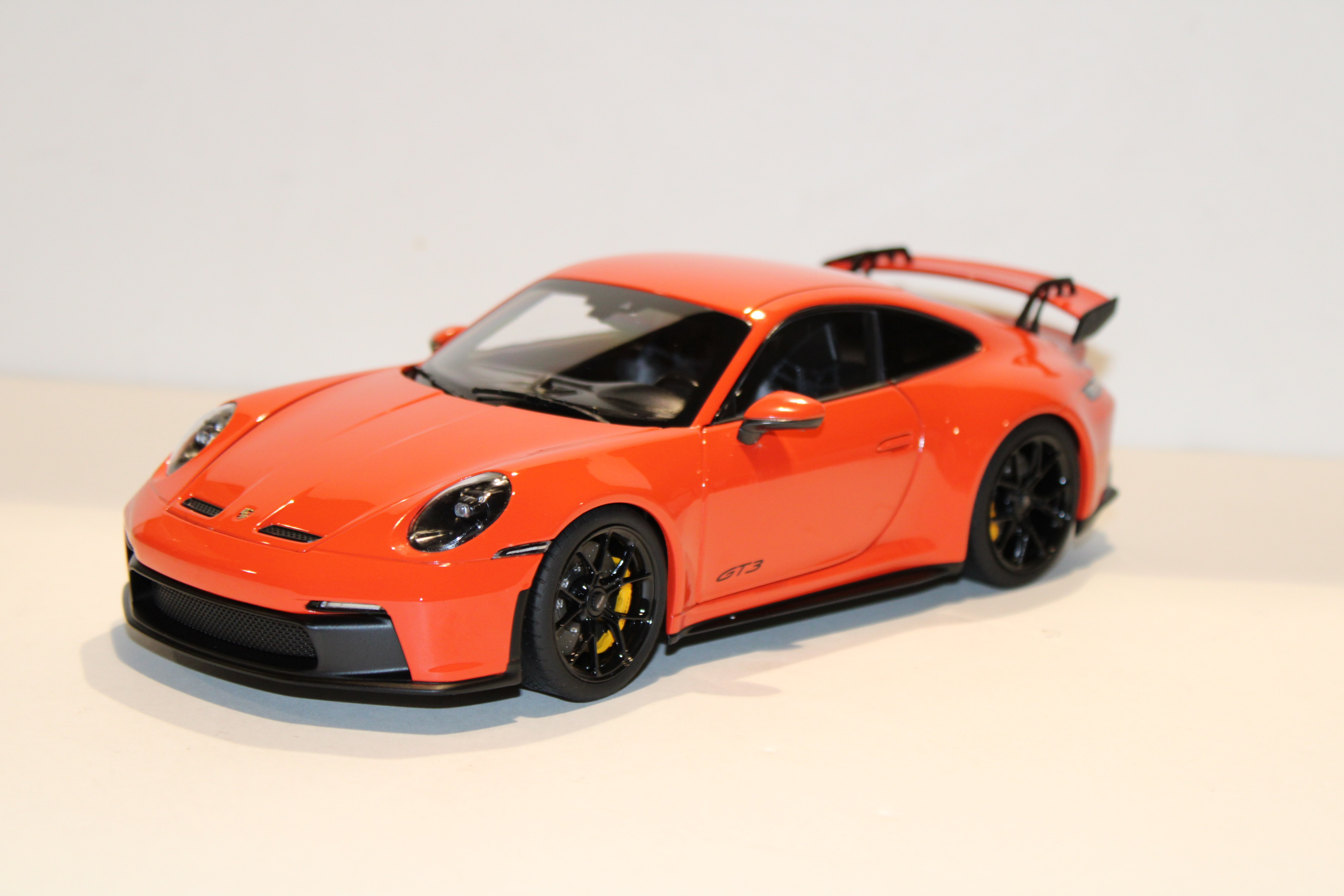 PORSCHE 911 GT3 ORANGE 2021 NOREV 1/18°