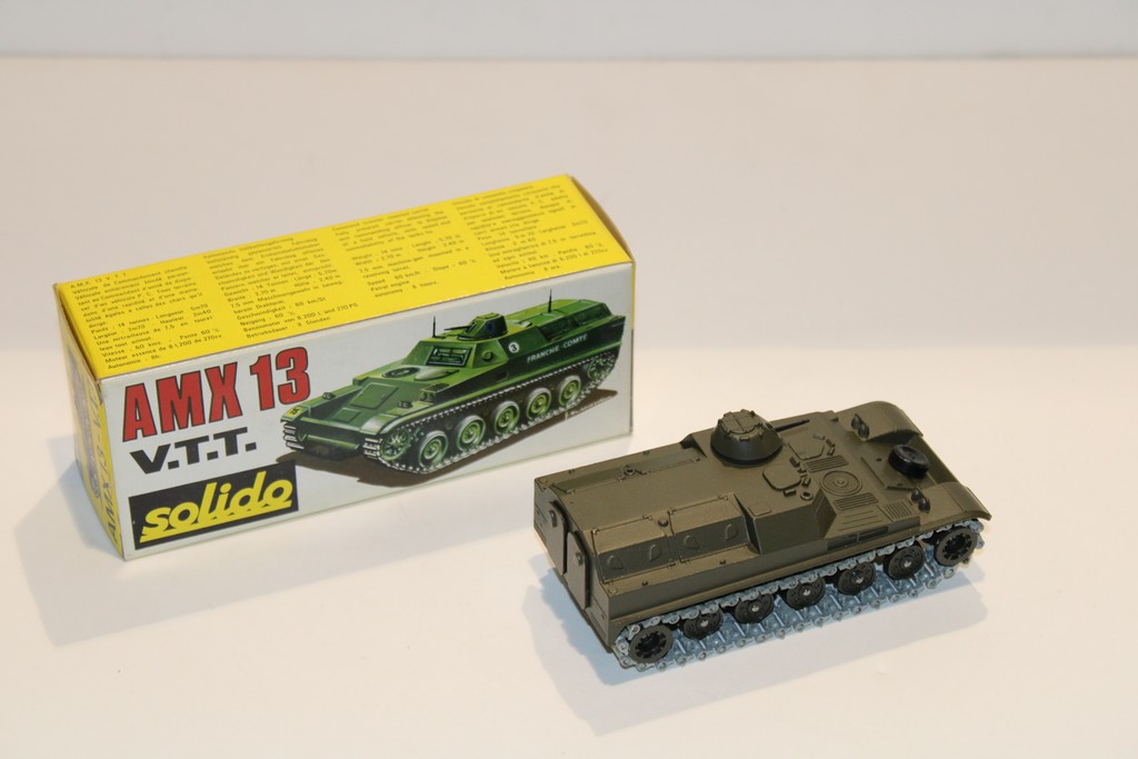 AMX 13 V.T.T FRANCHE-COMTE 1973 SOLIDO 1/50°
