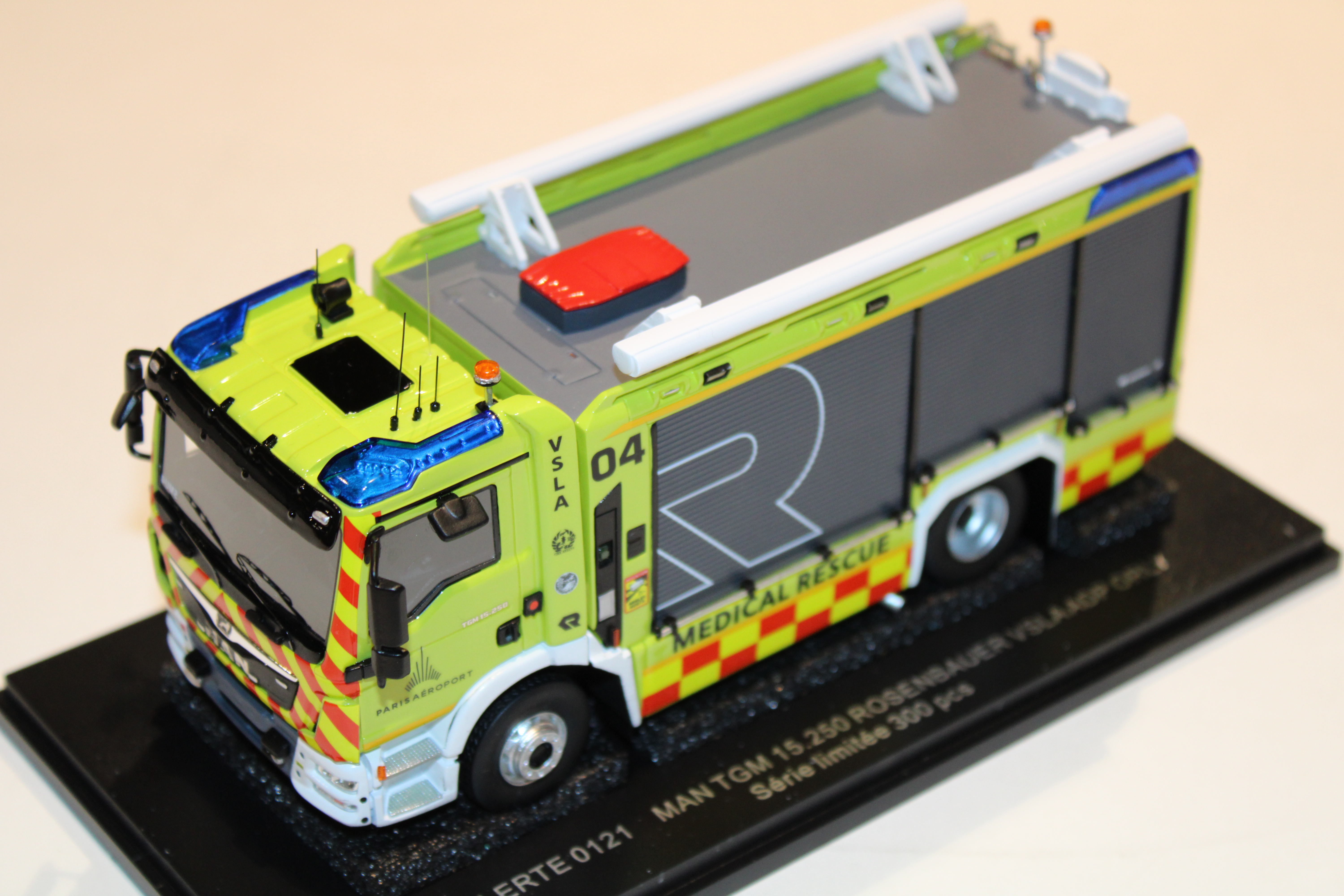 MAN TGM 15.250 ROSENBAUER VSLA ADP ORLY ALERTE 1/43°