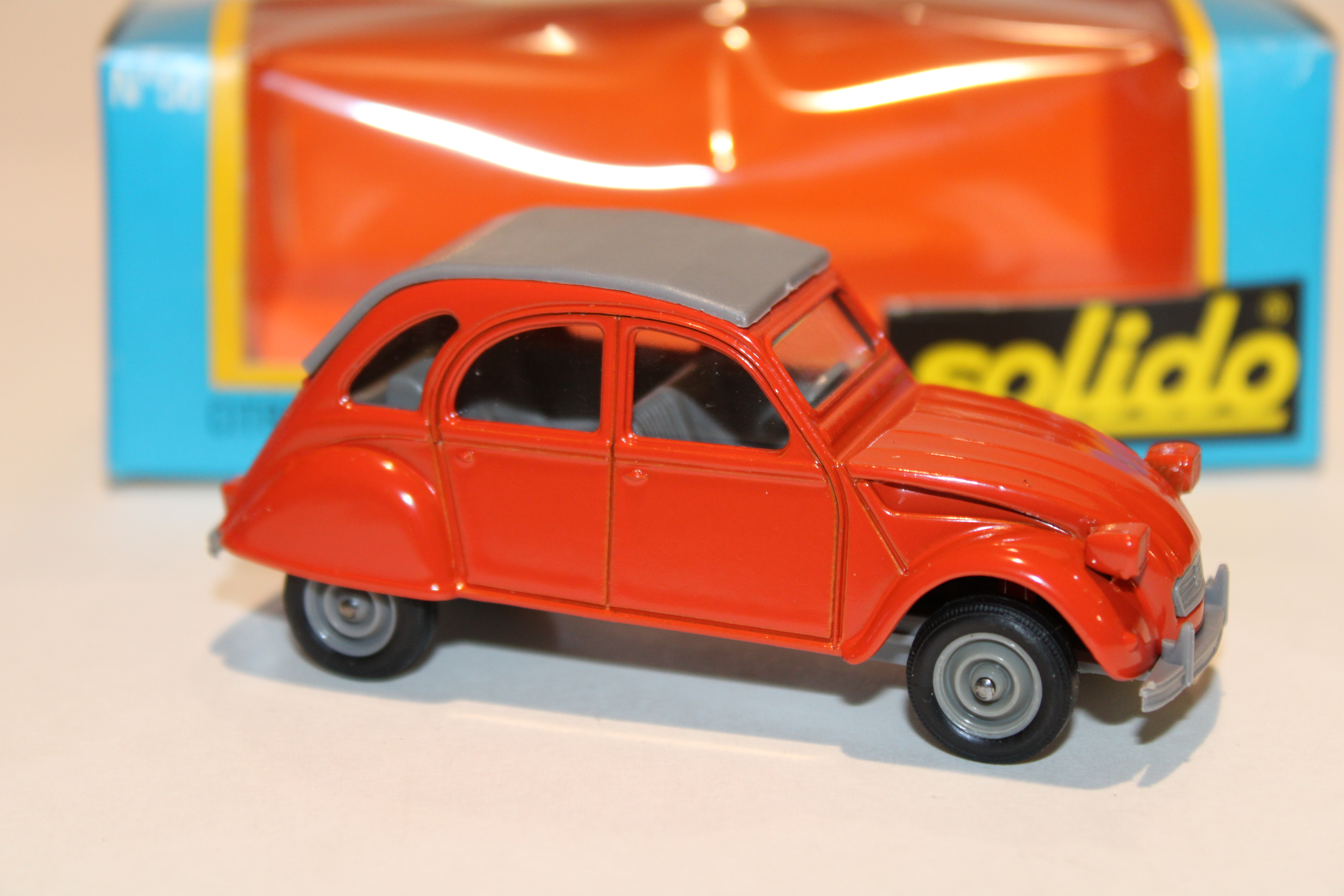 CITROEN 2CV ORANGE SOLIDO 1/43°