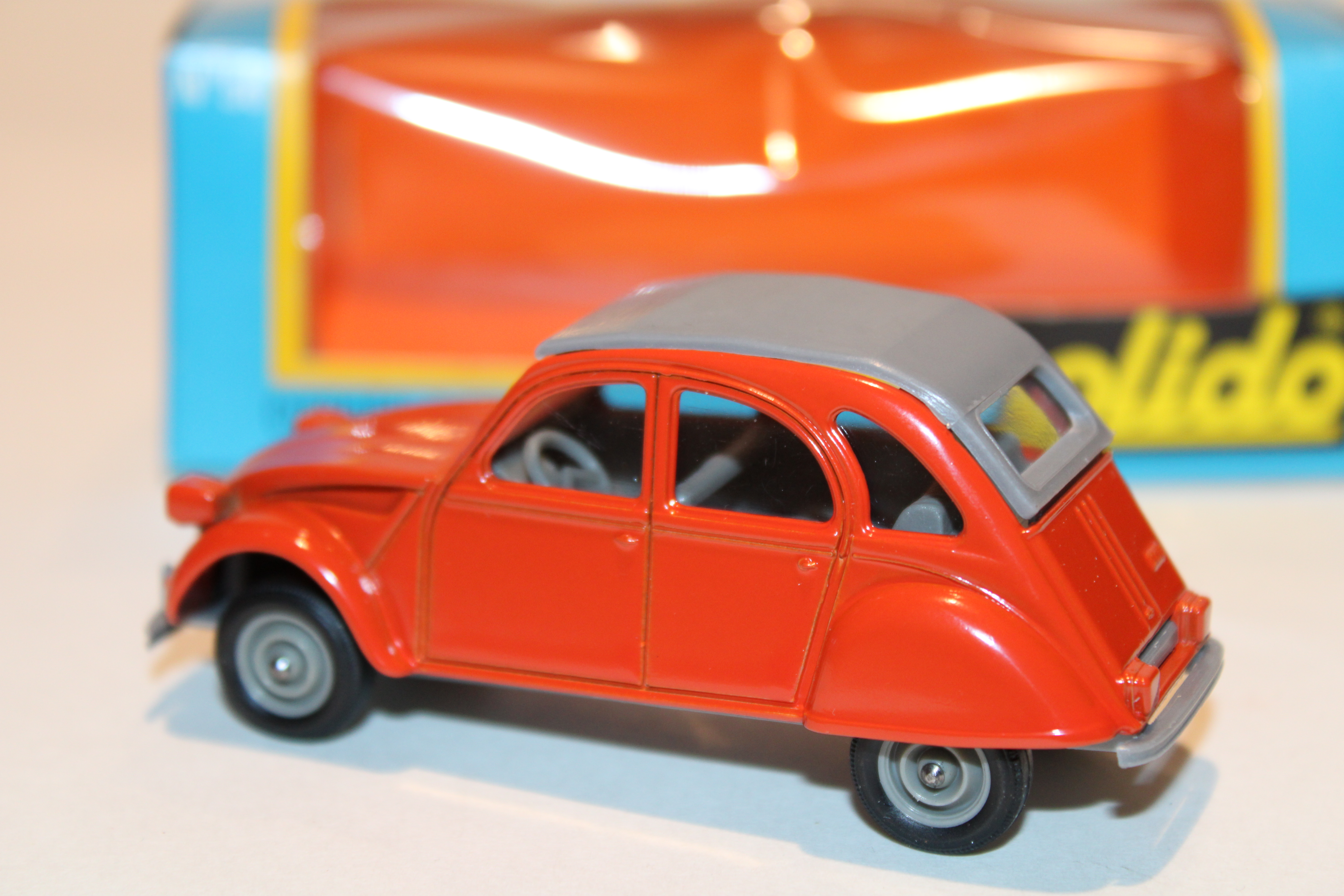 CITROEN 2CV ORANGE SOLIDO 1/43°