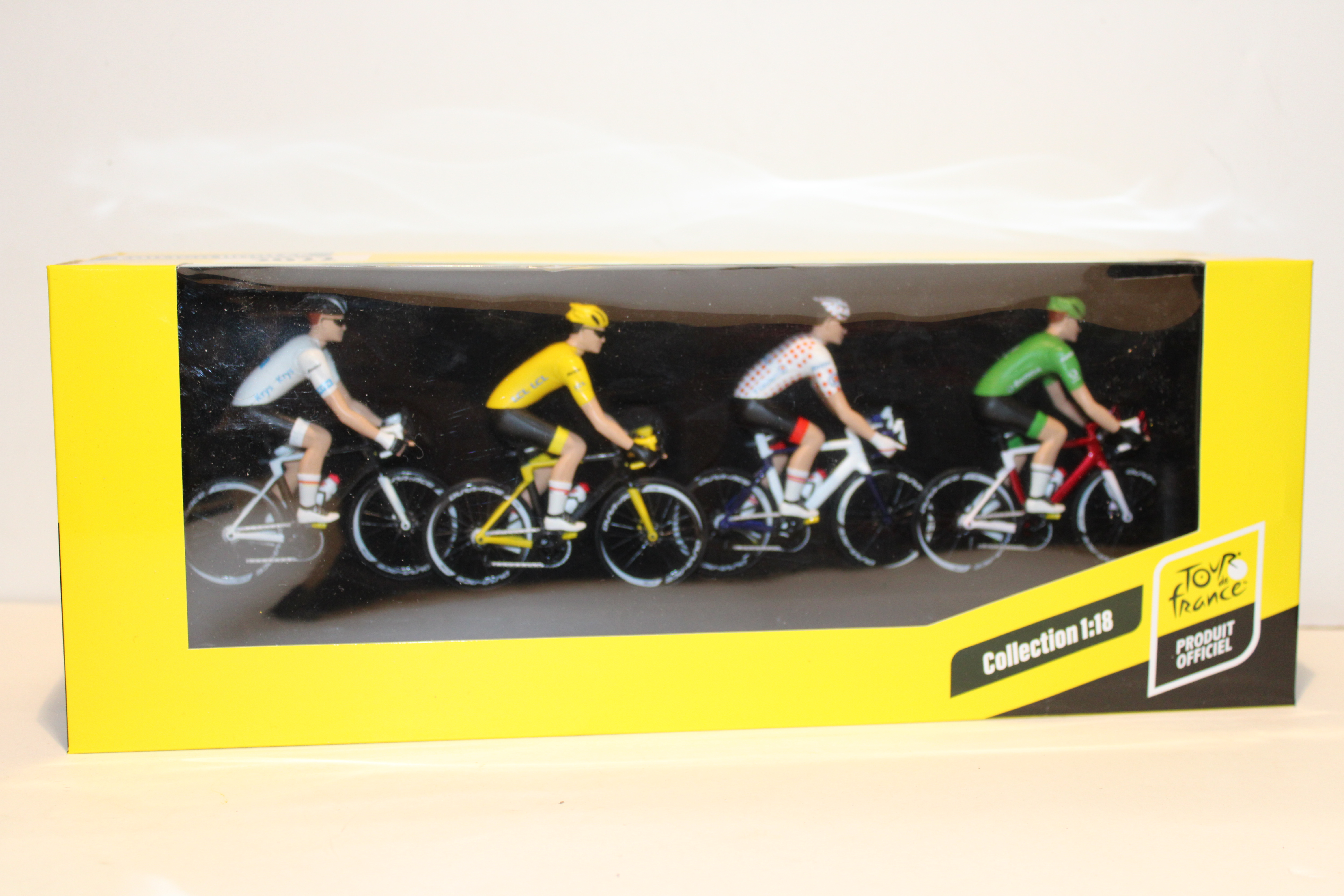 COFFRET DE 4 VELOS TDF EDITION 2022 SOLIDO 1/18°