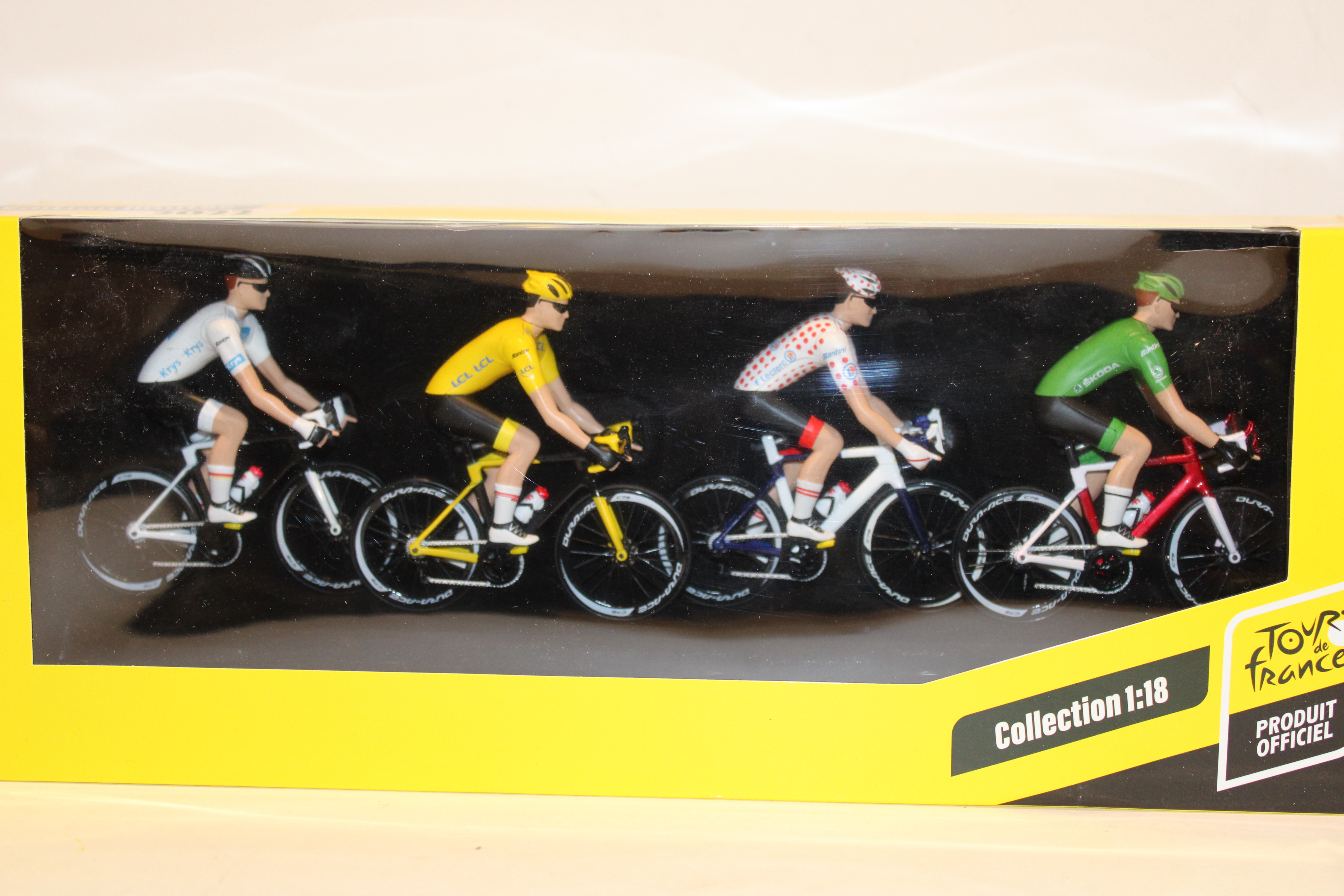 SET OF 4 TDF BIKES EDITION 2022 SOLIDO 1/18°