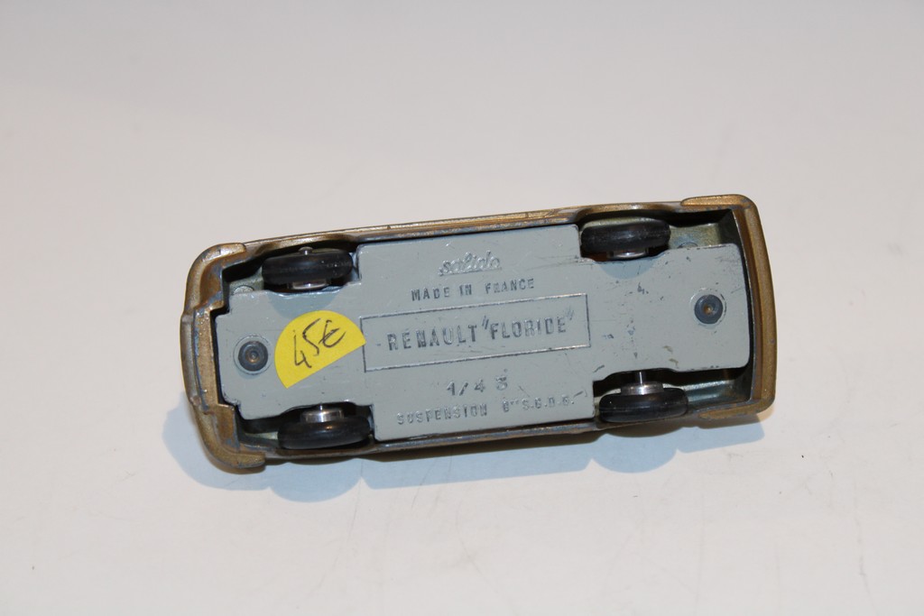 RENAULT FLORIDE CABRIOLET OR 1960 SOLIDO 1/43°