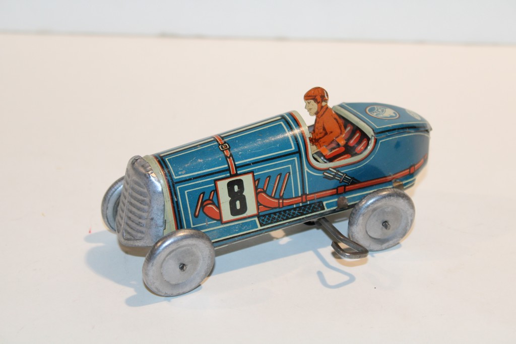 VOITURE DE COURSE TOLE 1930 MEMO 1/32°