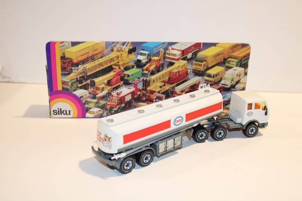 Camion Pompier Mercedes SIKU 1/55, Occasion, Sans Boîte