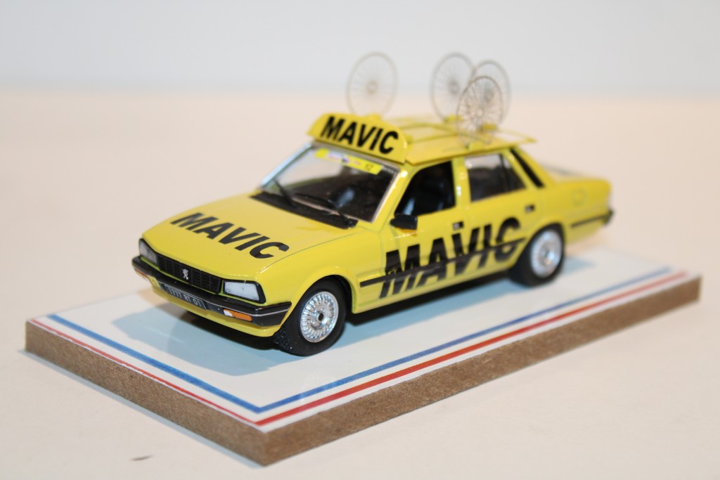 PEUGEOT 505 MAVIC TDF 1984 AUTORECLAME 1/43°