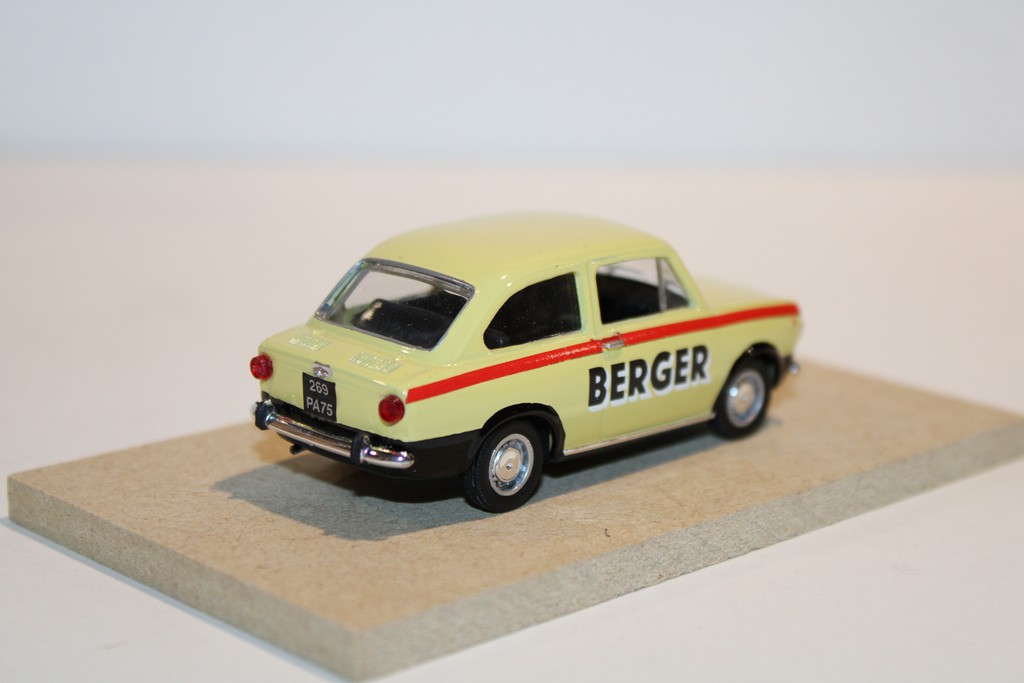 FIAT 850 1965 BERGER AUTORECLAME 1/43°