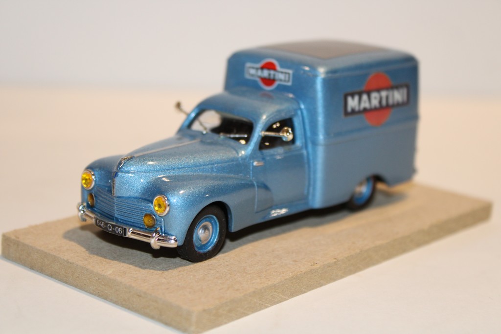 PEUGEOT 203 U8 MARTINI 1958 AUTORECLAME 1/43°