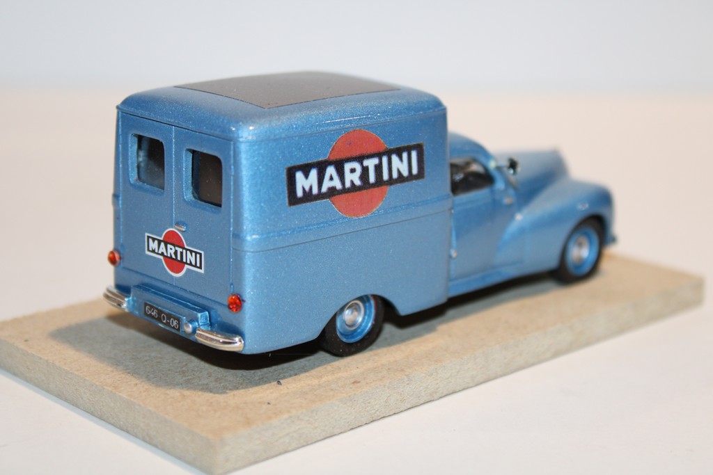 PEUGEOT 203 U8 MARTINI 1958 AUTORECLAME 1/43°