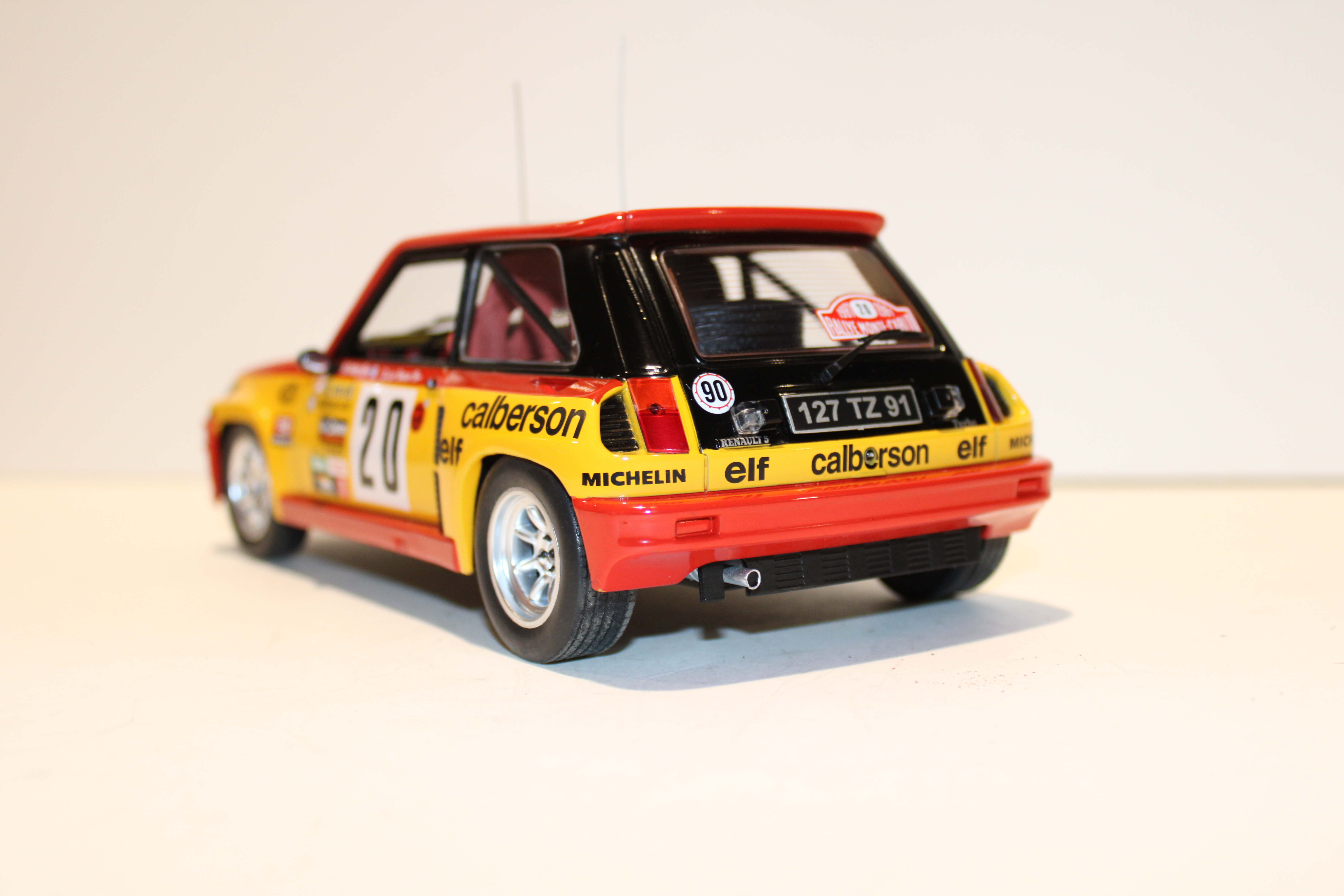 RENAULT 5 TURBO #20 RALLY MONTE-CARLO 1981 IXO 1/18°