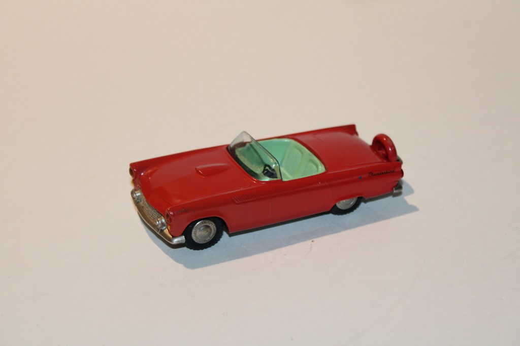 FORD THUNDERBIRD CABRIOLET ROUGE 1955 TEKNO 1/43°