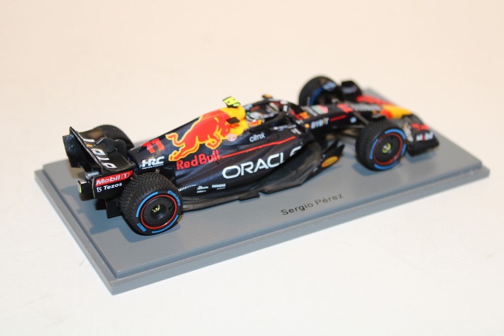 ORACLE RED BULL RACING RB18 WINNER MONACO GP 2022 SERGIO PEREZ SPARK 1/43°