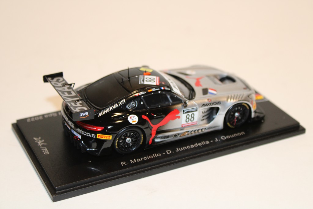 MERCEDES-BENZ AMG GT3 AKKODIS ASP WINNER 24H SPA 2022 R