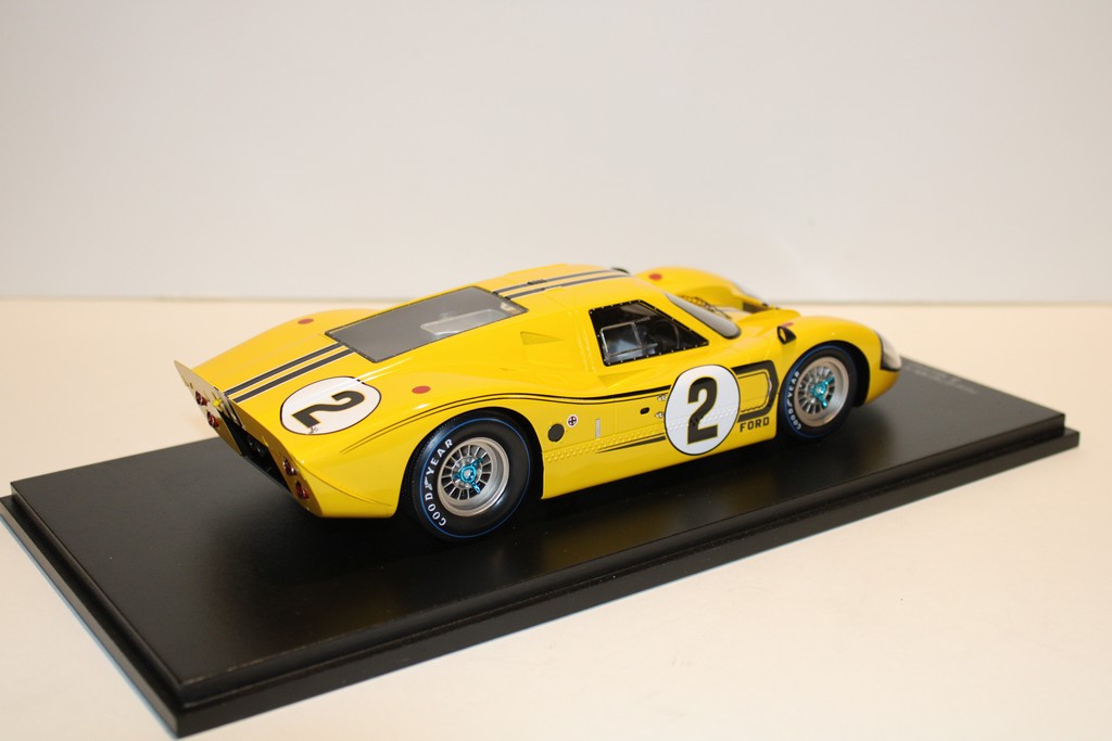 FORD GT40 MK IV #2 24H LE MANS 1967 B.MCLAREN-M.DONOHUE SPARK 1/18°