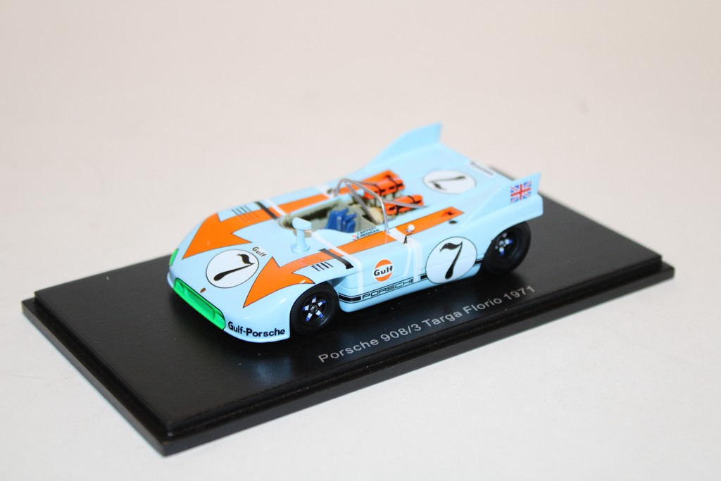 PORSCHE 908/3 N°7 TANGA FLORIO 1971 J.SIFFERT-B.REDMAN SPARK 1/43°