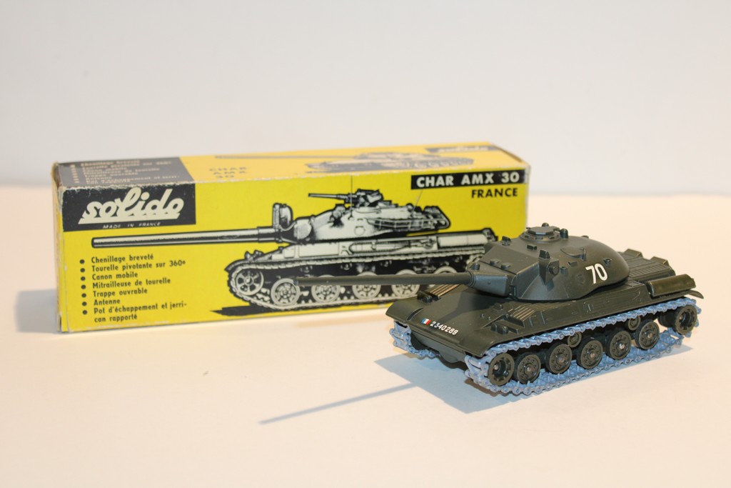 CHAR AMX 30 FRANCE 1965 SOLIDO 1/50°