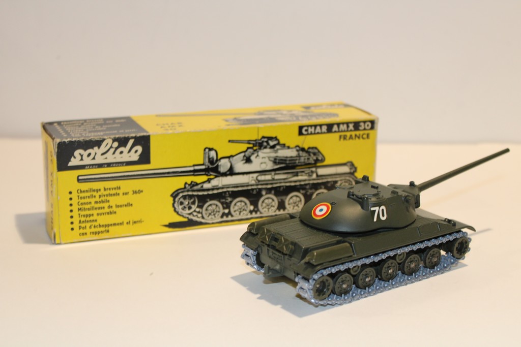 CHAR AMX 30 FRANCE 1965 SOLIDO 1/50°