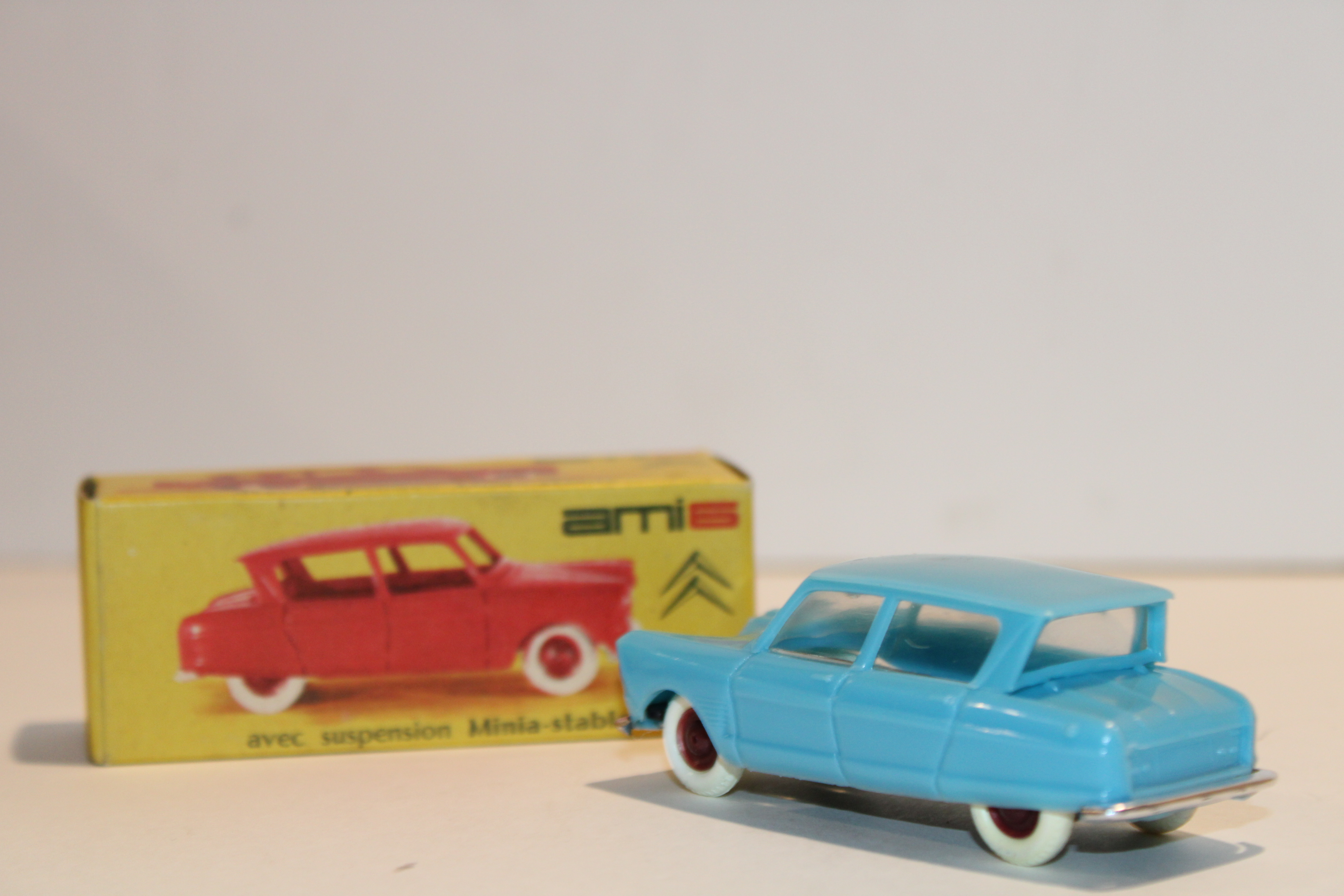 CITROEN AMI 6 BLEU 1966 MINIALUXE 1/43°