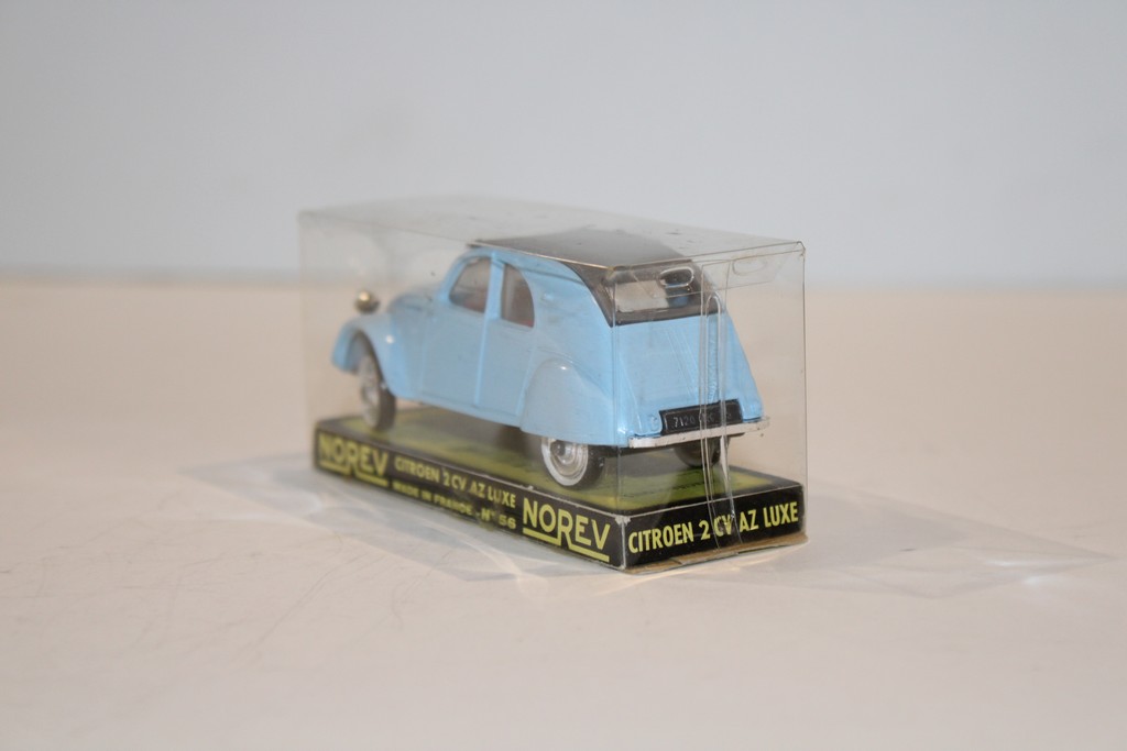 CITROEN 2CV AZ LUXE N°56 BLEU NOREV 1/43°