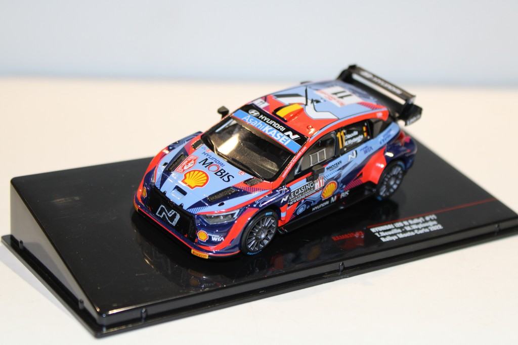 HYUNDAI I20 N RALLY1 N°11 RALLYE MONTE-CARLO 2022 IXO 1/43°