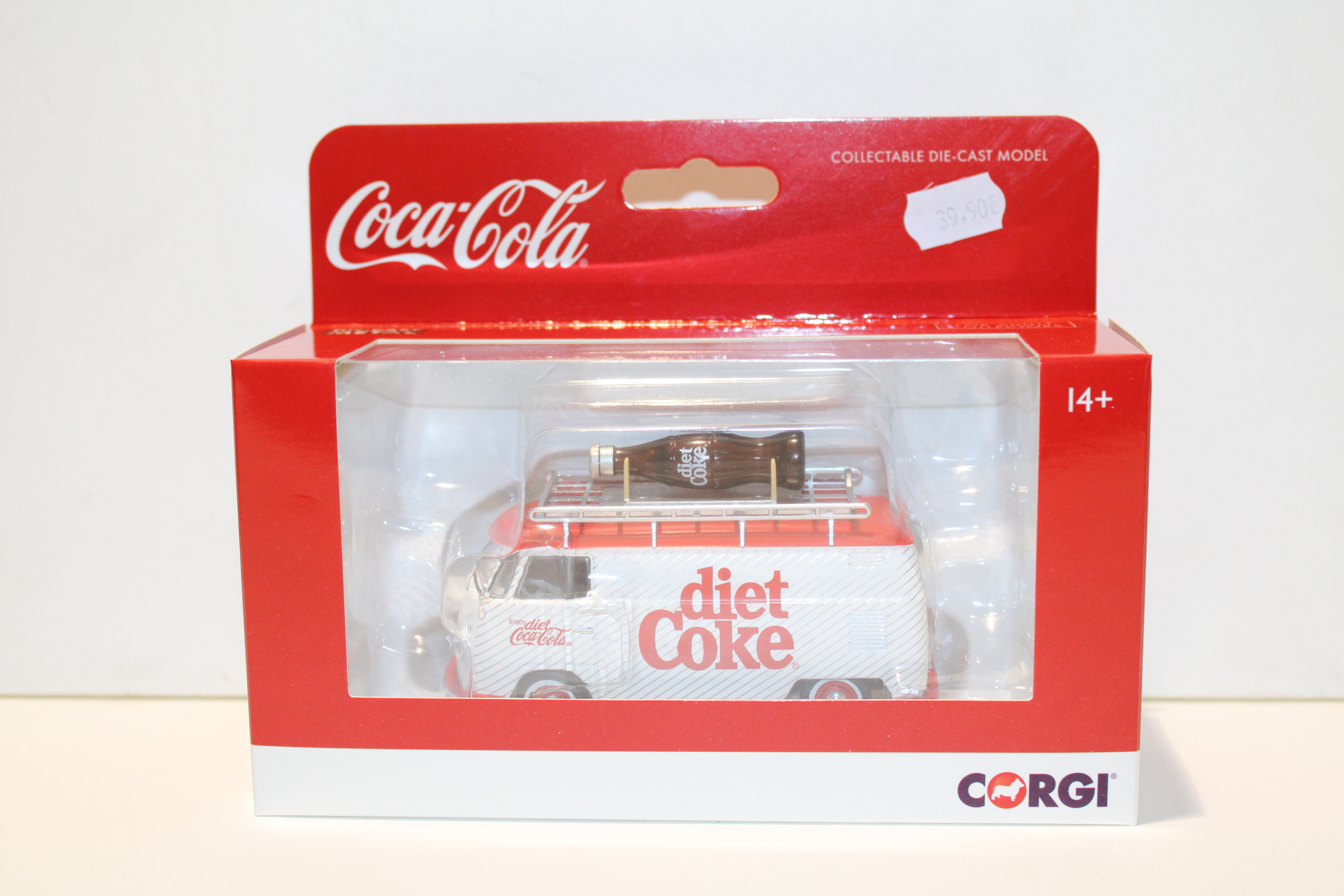 COCA-COLA VOLKSWAGEN CAMPERVAN TYPE 2 T1 CORGI 1/43°