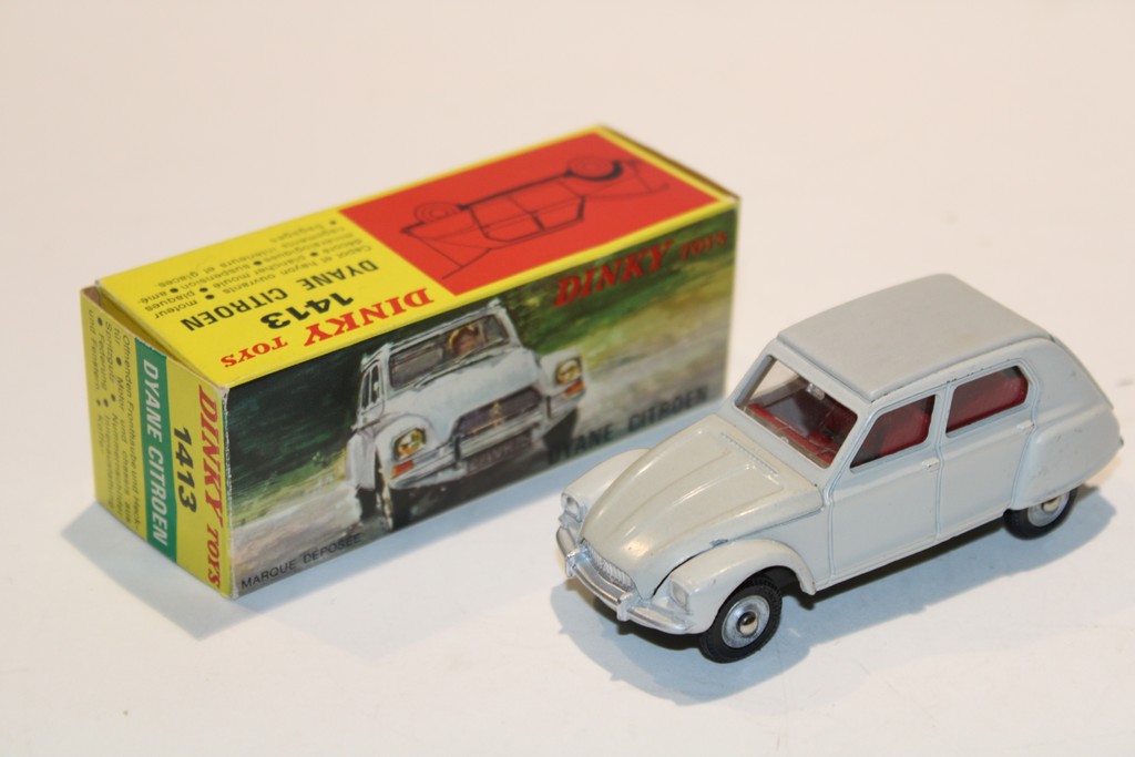 CITROEN DYANE 1967 BLANC DINKY TOYS 1/43°