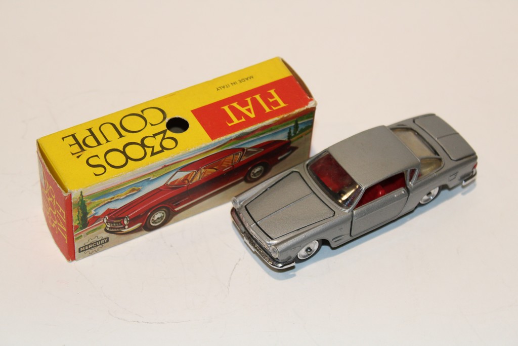 FIAT 2300S COUPE GRIS 1965 MERCURY 1/43°