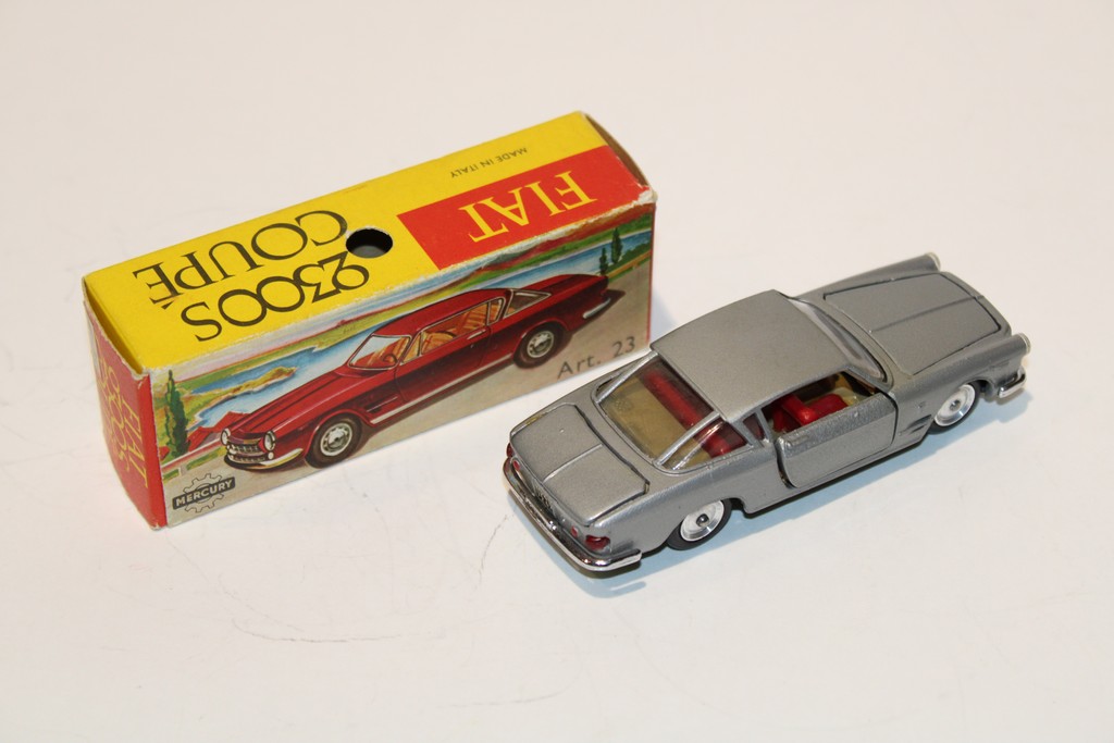 FIAT 2300S COUPE GRIS 1965 MERCURY 1/43°