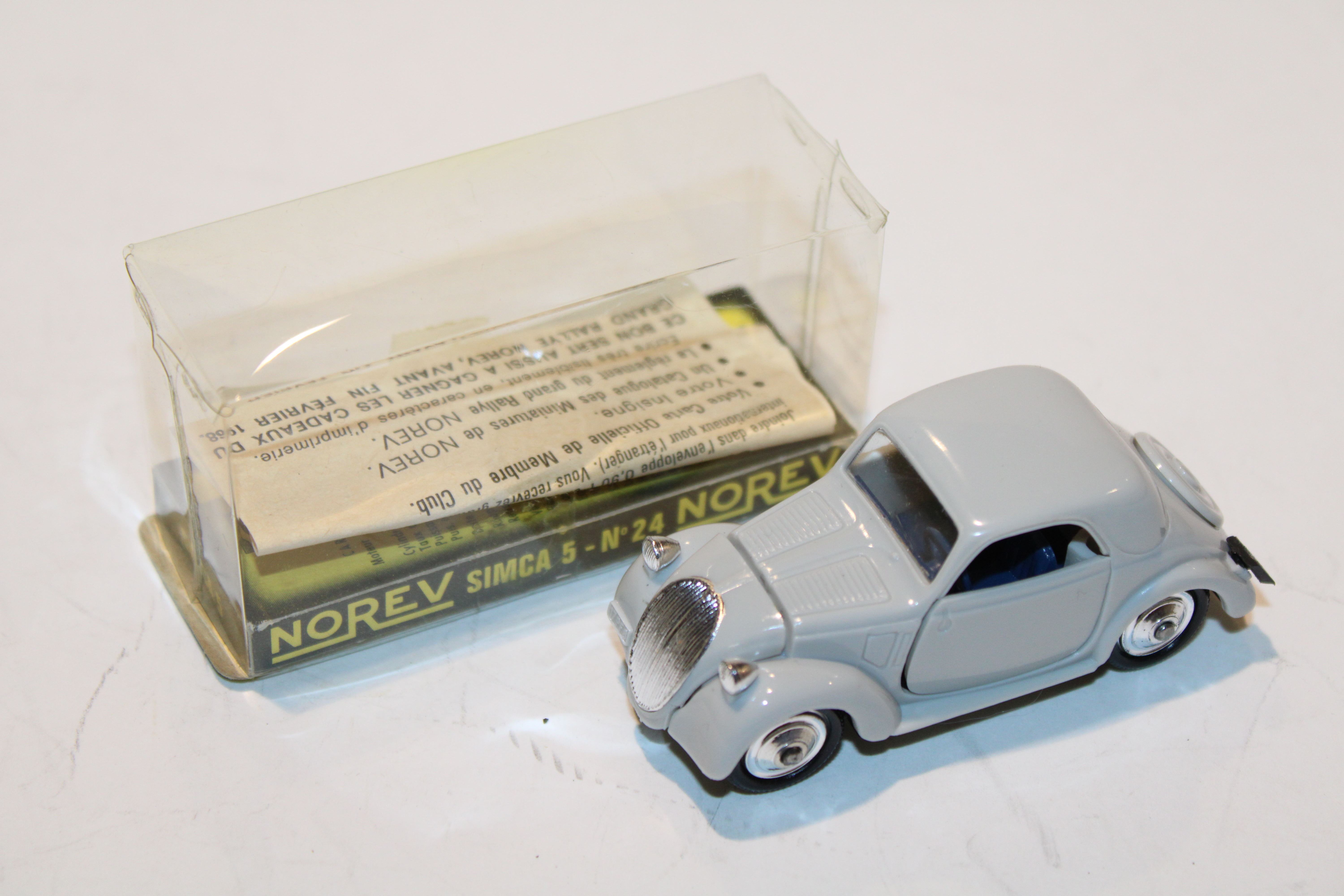 SIMCA 5 GRIS 1936 NOREV 1/43°