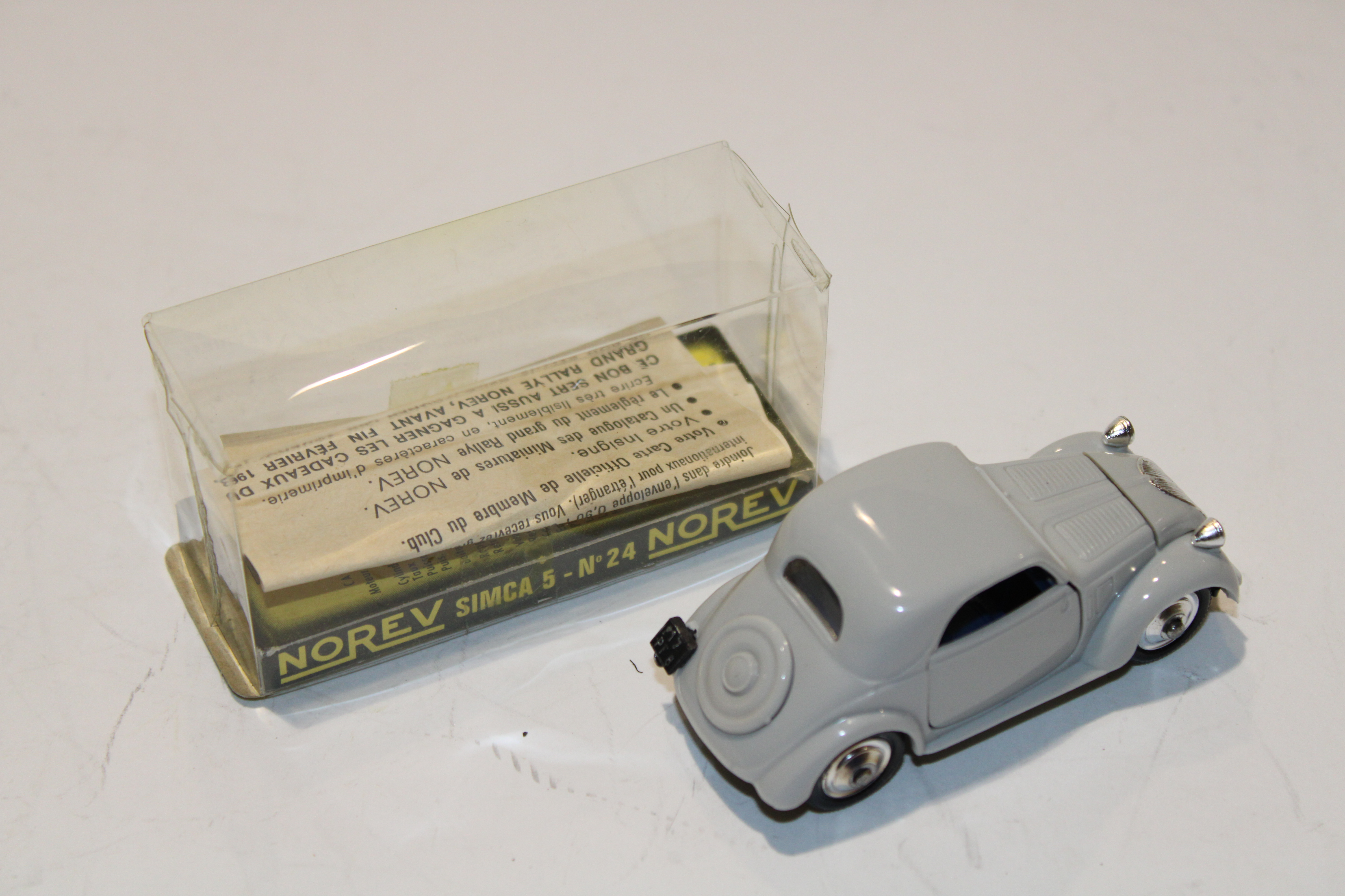SIMCA 5 GRIS 1936 NOREV 1/43°
