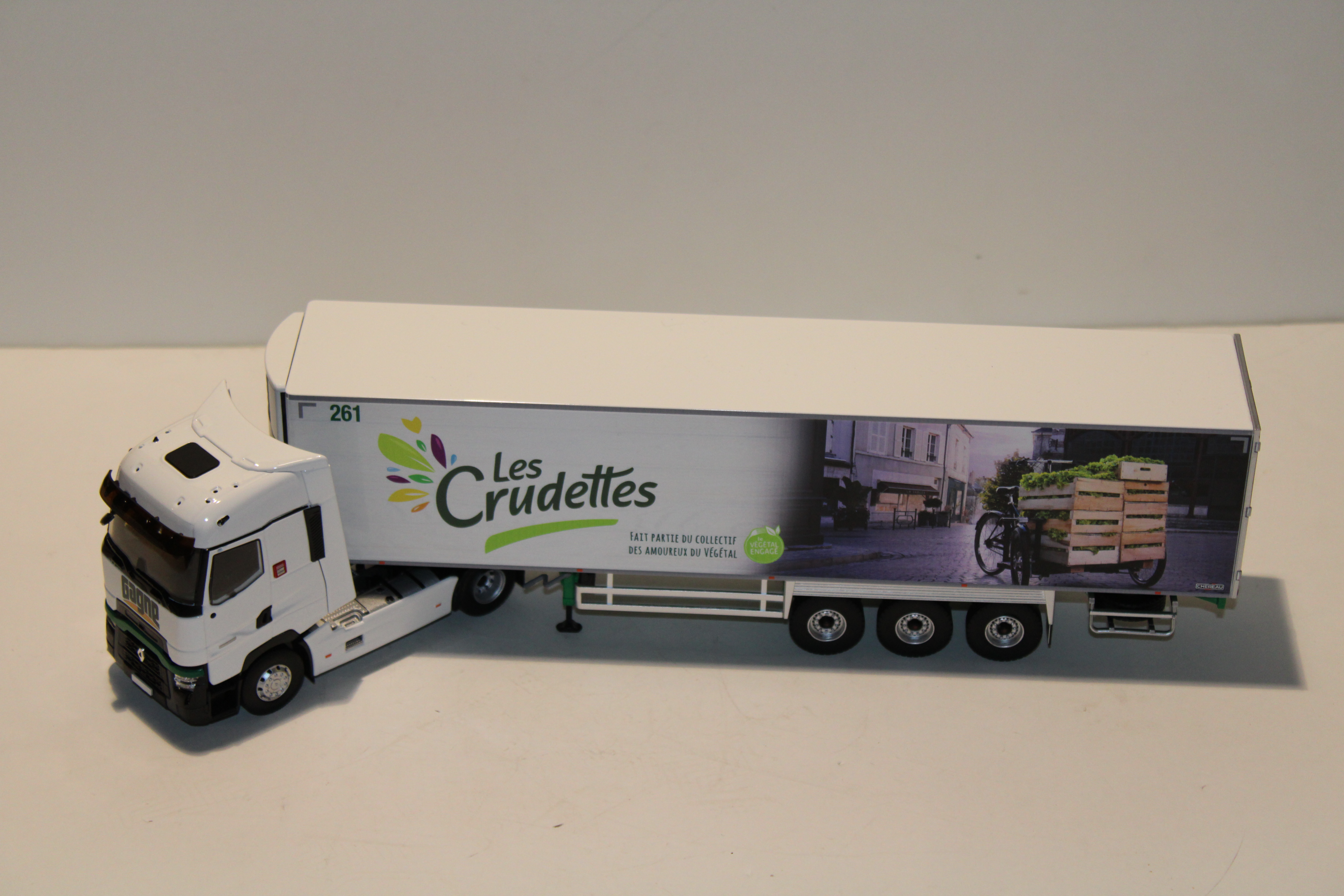 RENAULT T HIGH 2021 CHEREAU TRANSPORTS GAGNE LES CRUDETTES ELIGOR 1/43°