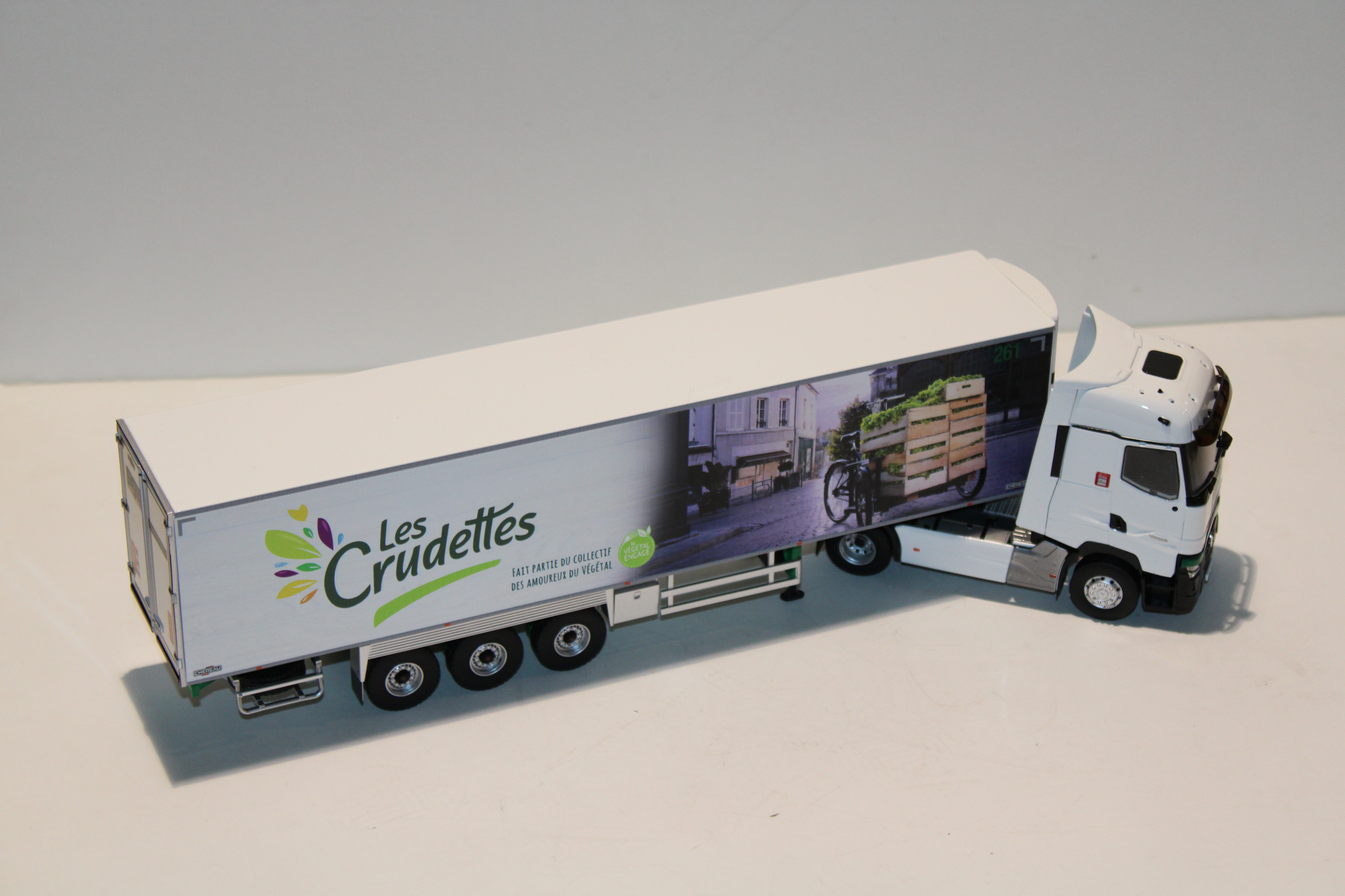 RENAULT T HIGH 2021 CHEREAU TRANSPORTS GAGNE LES CRUDETTES ELIGOR 1/43°