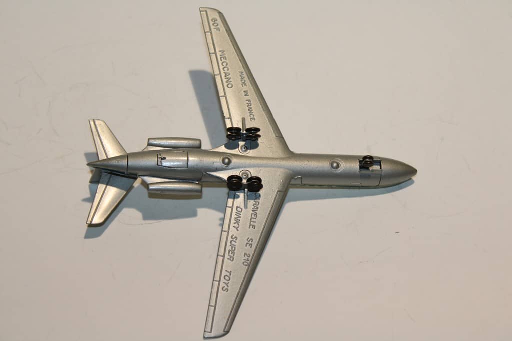 Dinky Super Toys – Caravelle SE 210 Air France – Meccano 60F – Miniature Avion (1969)