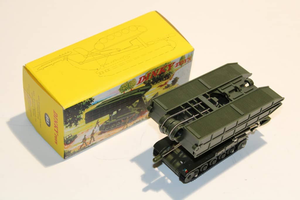 Dinky Toys – Char AMX Poseur De Pont, Miniature Ancienne