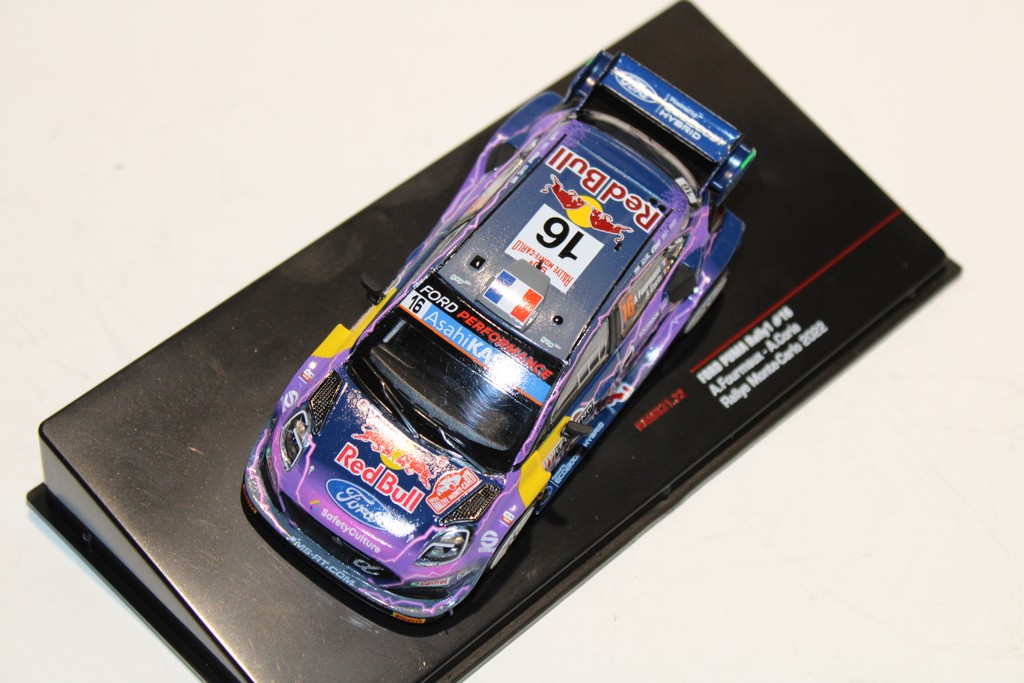 FORD PUMA RALLY #16 A.FOURMAUX - A.CORIA RALLY MONTE-CARLO 2022 IXO 1/43°