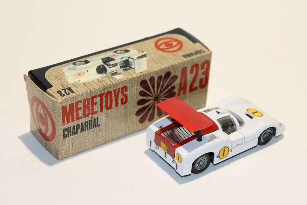 CHAPARRAL BLANC 1967 MEBETOYS 1/43°