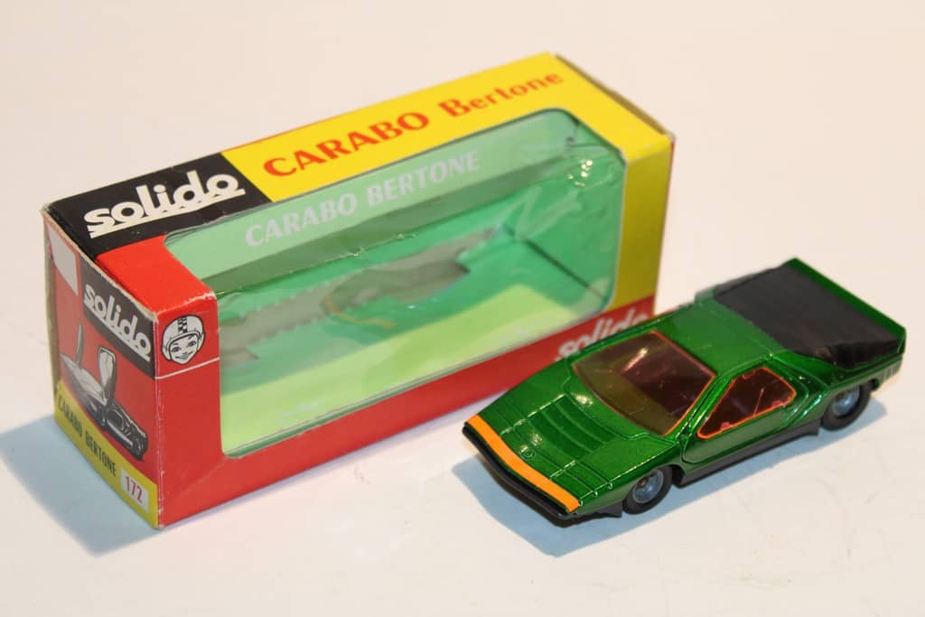 CARABO BERTONE VERT 1968 SOLIDO 1/43°