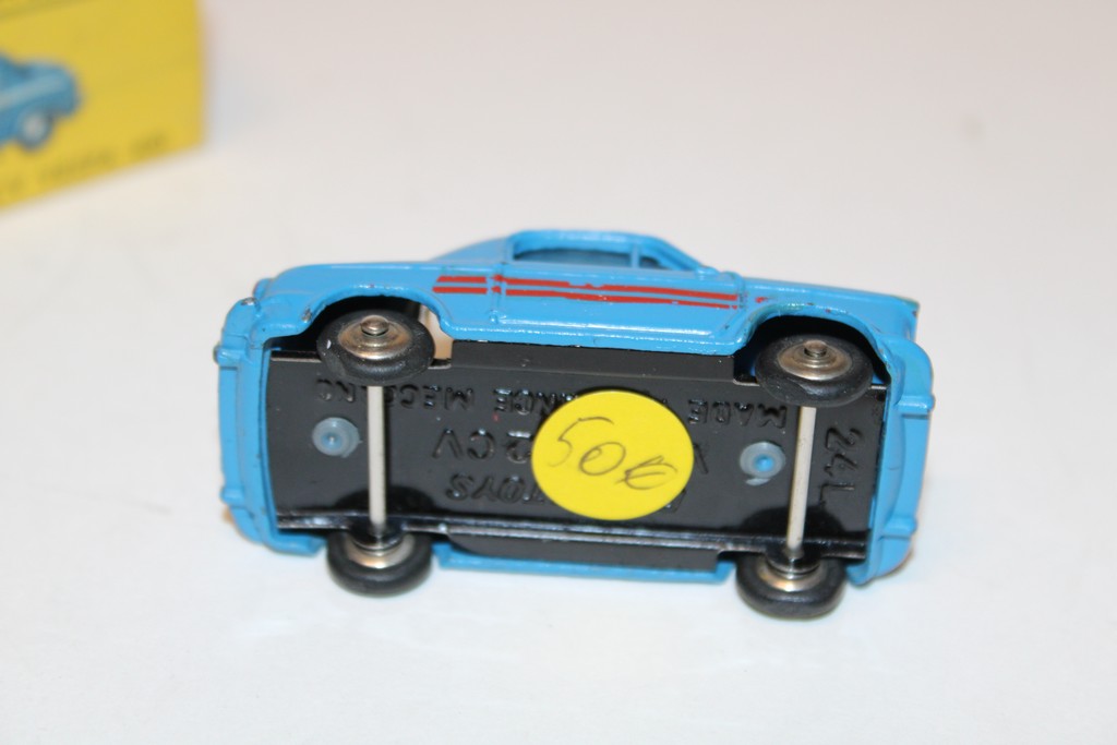 VESPA 400 2 CV BLEU 1955 DINKY TOYS 1/50°