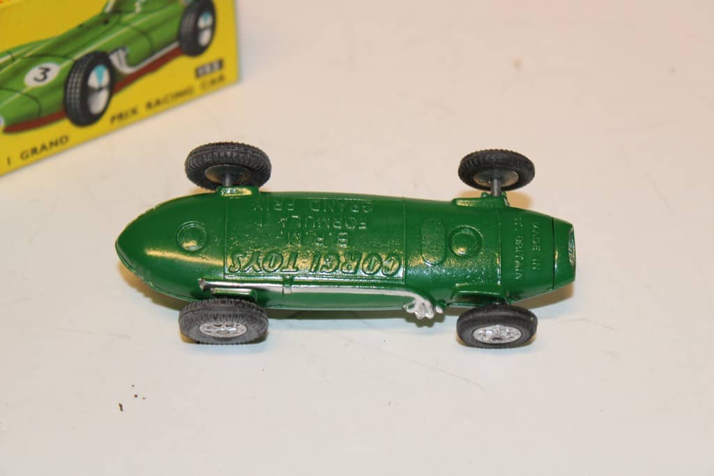 Circuit Jouef Record 64 Junior – BRM F1 Vert/jaune – Bon état D'origine