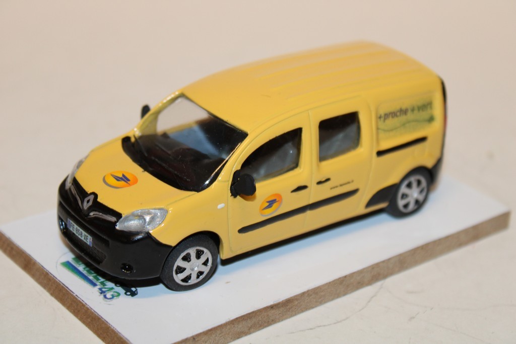 RENAULT KANGOO XL ELECTRIQUE LA POSTE 2020 LABEL 43 1/43°