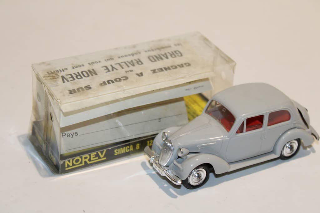 SIMCA 8 1200 GRIS 1950 NOREV 1/43°