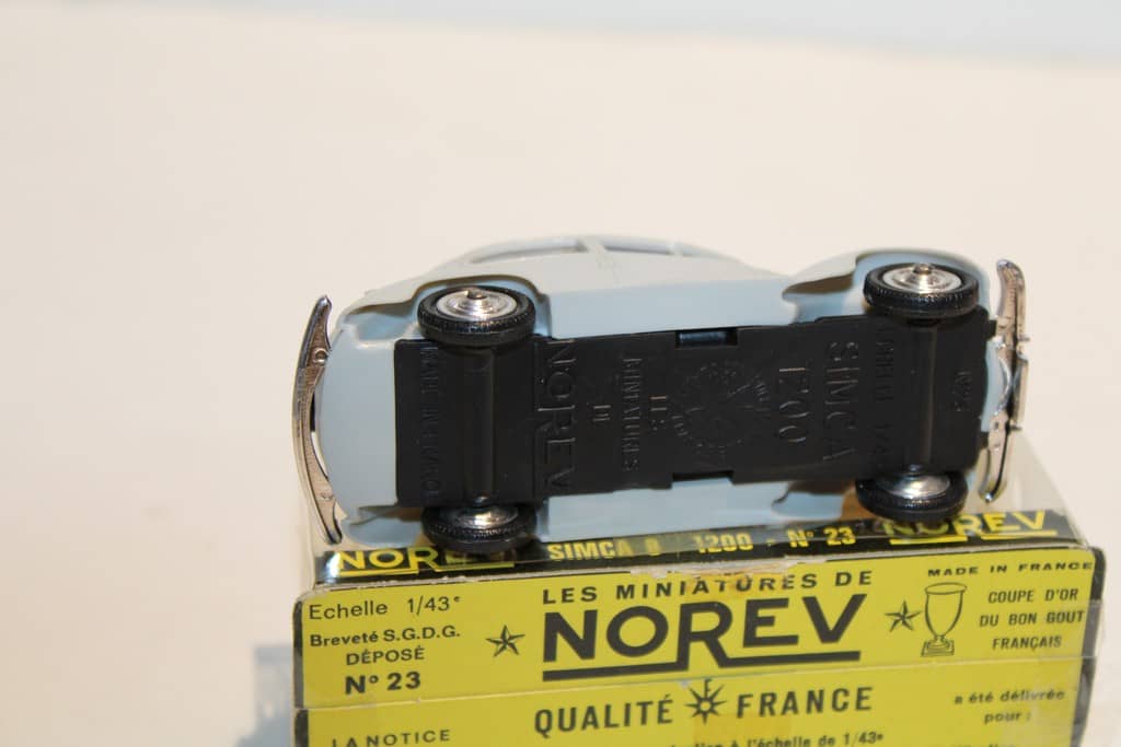 SIMCA 8 1200 GRIS 1950 NOREV 1/43°