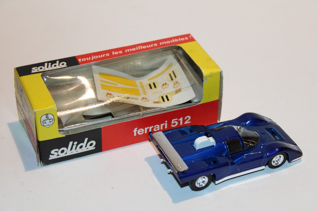 FERRARI 512 SUNOCO 1971 SOLIDO 1/43°
