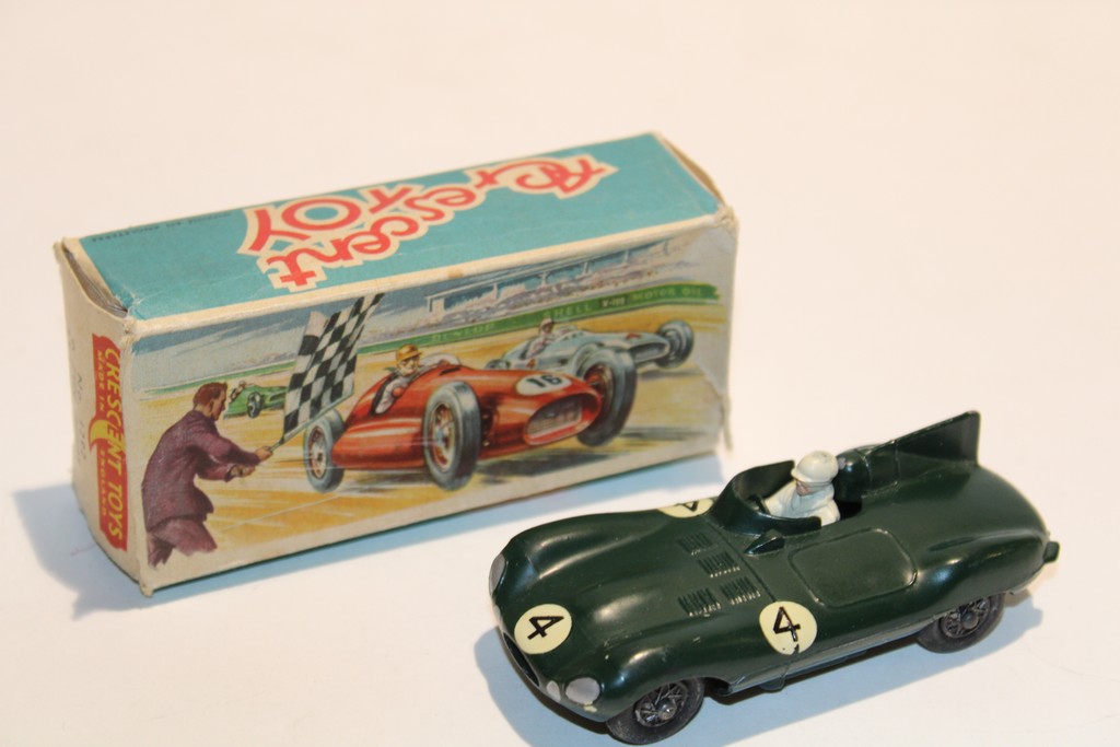 JAGUAR TYPE D VERT 1959 CRESCENT TOYS 1/43°