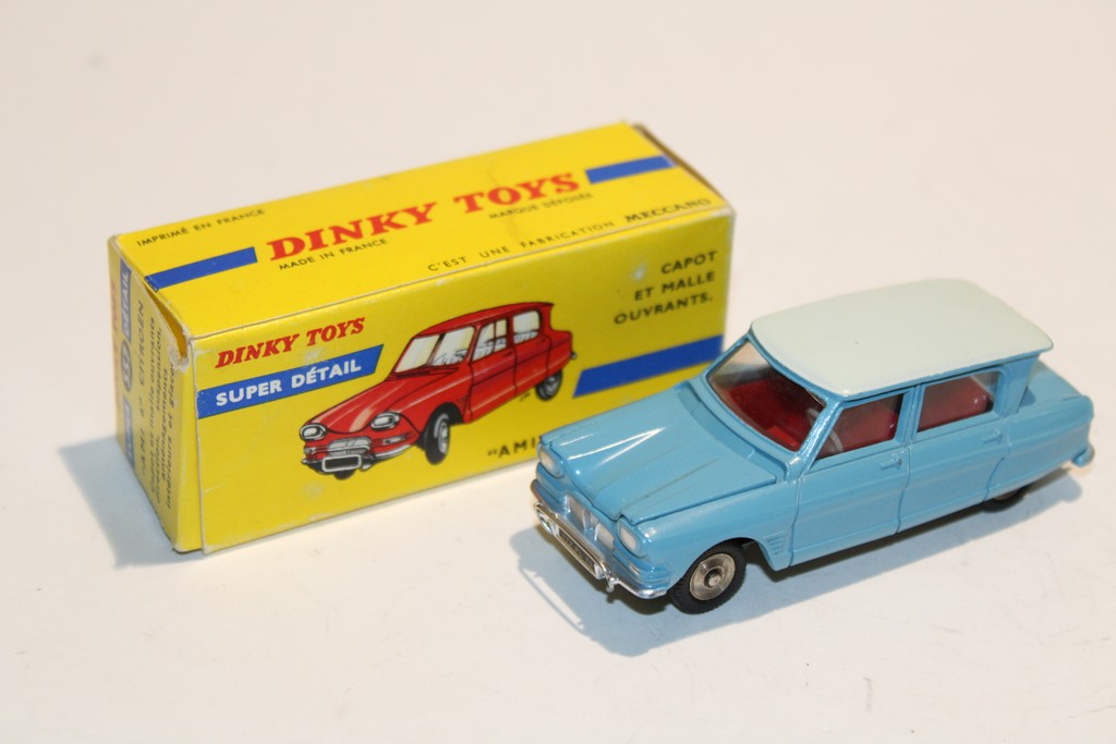 CITROEN AMI 6 BLEU 1965 DINKY TOYS 1/43°