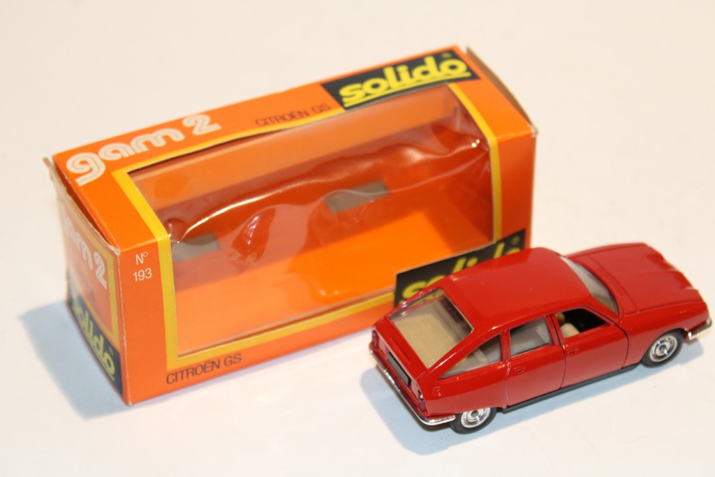 CITROEN GS ROUGE 1970 SOLIDO 1/43°