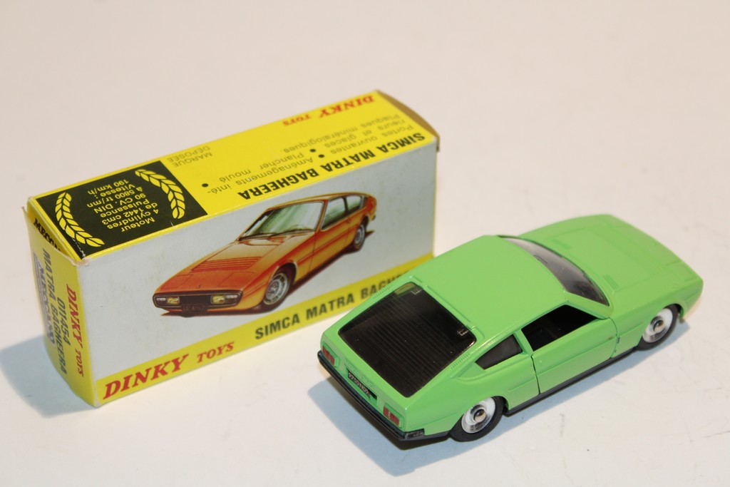 SIMCA MATRA BAGHEERA VERT 1975 DINKY TOYS 1/43°