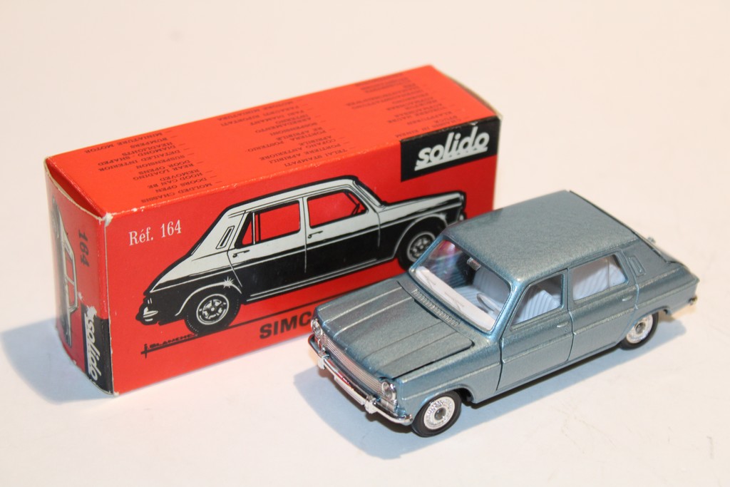 SIMCA 1100 BLEU 1965 SOLIDO 1/43°
